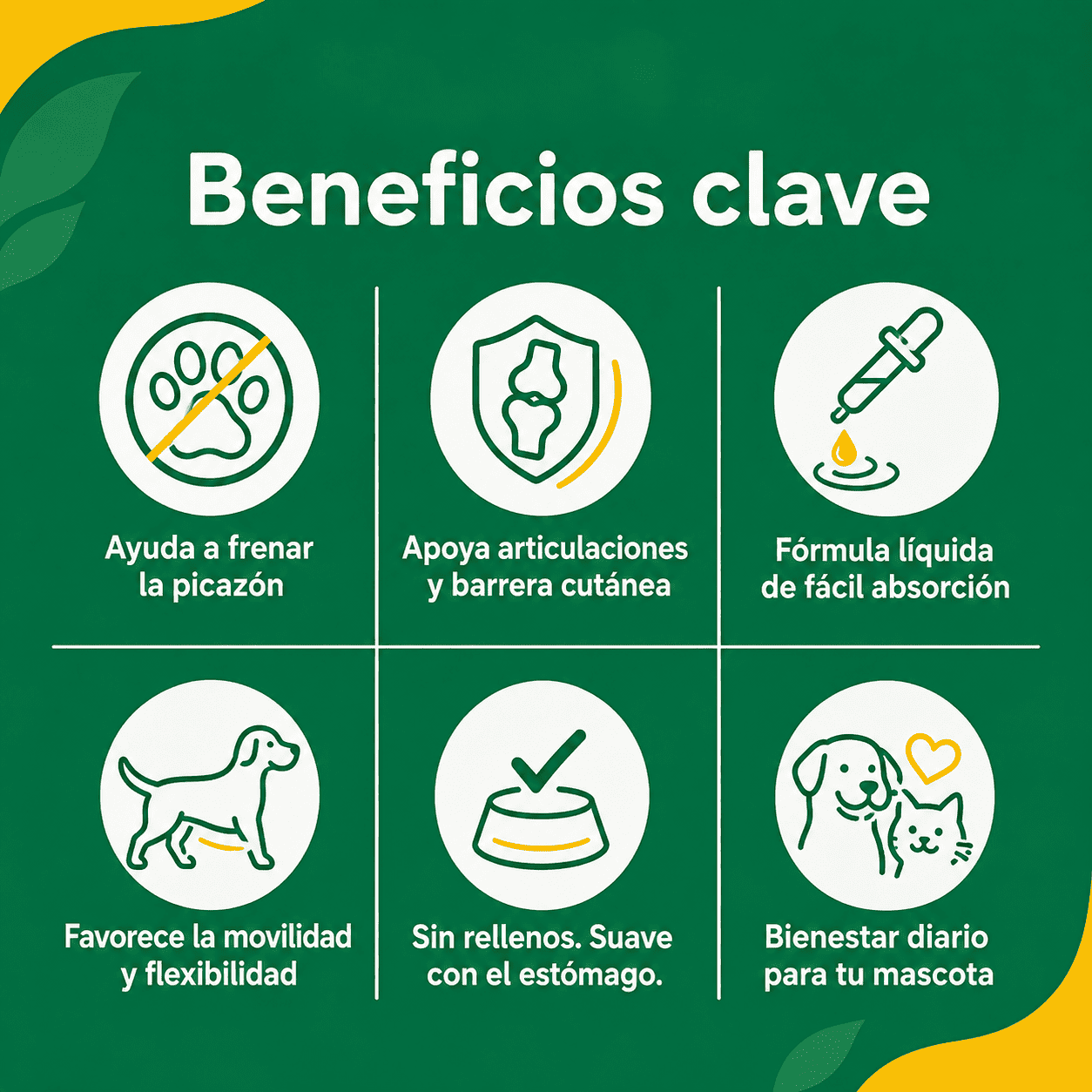 Colágeno Líquido 5X para Perros