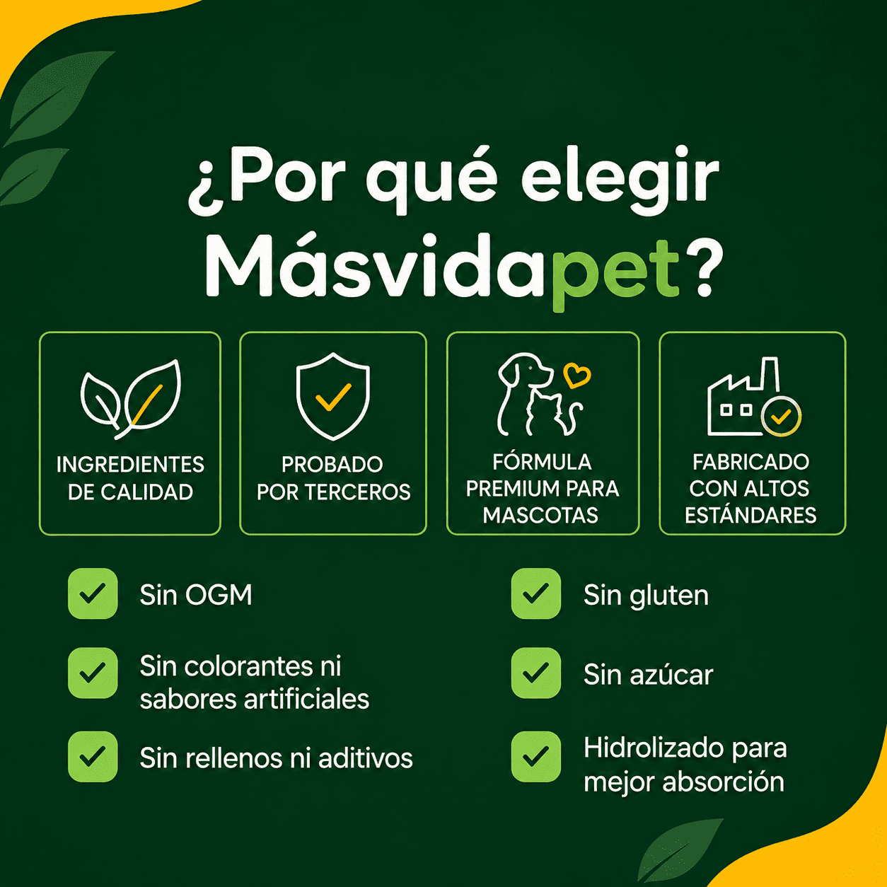 Colágeno Líquido 5X para Perros
